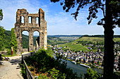 Grevenburg Castle Ruin, Traben-Trabach, Moselle Valley, Rhineland-Palatinate, Germany, Europe