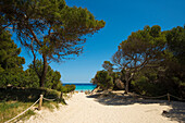 Cala Guya beach, Cala Ratjada, Majorca, Balearic Islands, Spain