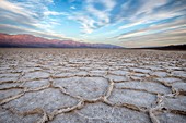 Salt polygons in the Badwater Basin, Death Valley National Park