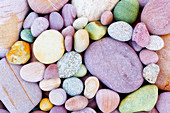 Stones On The Coast Of Marjal Del Moro, Valencia, Spain