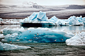 Scenic View Of Icebergs At Jokulsarlon, Iceland
