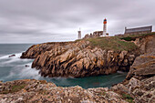Saint Mathieu lighthouse, Saint Mathieu Point, Plougonvelin, Finistère departement, Brittany - Bretagne, France, Europe