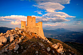 Rocca Calascio, Abruzzo National Park, Calascio village  l'Aquila district, Abruzzo, Italy