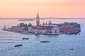 Europa, Italien, Venetien, Venedig, Luftaufnahme von St., George Hauptinsel