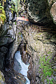 Racines , Ratschings, Stange , Stange, Bolzano province, South Tyrol, Italy,  The Gilfenklamm