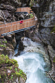 Racines, Ratschings, Stange, Stange, Provinz Bozen, Südtirol, Italien, Die Gilfenklamm