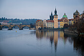 Karlsbrücke, Prag, Tschechische Republik, Europa