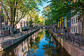 Die Niederlande, Europa, Amsterdam Kanal