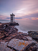 Kermorvan Lighthouse, Le Conquet, Brest, Finistère departement, Bretagne - Brittany, France, Europe