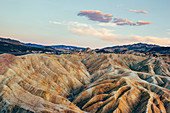 Sunset at the Zabriskie Point, Death Valley National Park - California