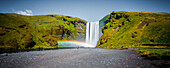 Skogafoss in rainbow, Iceland