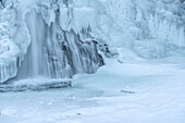 Campo Tures , Sand in Taufers, Bolzano district, South Tyrol, Italy, The first waterfall of the Tures waterfalls