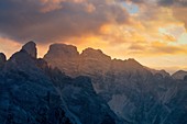 Cristallo, Auronzo, Cortina, Ampezzo, Dolomites, Alps, Veneto, Italy