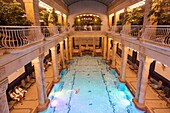 The Gellert Bath and Hotel itself was built in the preceding decades, and opened its doors in 1918 Outdoor pools were added later on, and today it combines modern technical developments with rich historical heritage