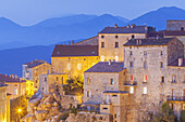 Mountain village Sartene in South Corsica, Corsica, Southern France, France, Southern Europe, Europe