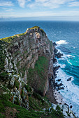 Felsige Klippen am Cape Point, Kap der Guten Hoffnung, Südafrika, Afrika
