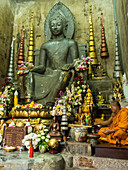 Buddha, 7th to 9th century, Wat Na Phra Mane, Ayutthaya, Thailand, Southeast Asia, Asia