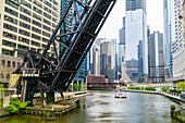 Chicago River, Chicago, Illinois, Vereinigte Staaten von Amerika, Nordamerika