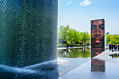 Kronebrunnen im Millennium Park, Chicago, Illinois, Vereinigte Staaten von Amerika, Nordamerika