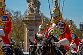 Wechseln der Wache, Buckingham Palace, The Mall, London, England, Großbritannien, Europa