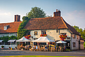 Das Fox Inn, Finchingfield, Suffolk, England, Großbritannien, Europa