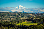 'Mount Hood from Sandy Lookout; Sandy, Oregon, United States of America'