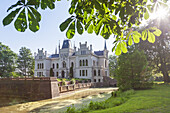 Castle Evenburg in Leer, East Frisia, Friesland, Lower Saxony, Northern Germany, Germany, Europe