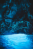 Blaue Höhle Innenraum, Insel Bisevo, Kroatien