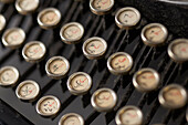 historic typewriter with arabic characters, Nostalgic