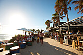 Strandbar , Barbate, Andalusien, Südwestküste Spanien, Atlantik, Europa