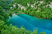Seen von Plitvitz, Plitvitzer Seen, Nationalpark Plitvitzer Seen, Plitvice, UNESCO Weltnaturerbe Nationalpark Plitvitzer Seen, Kroatien