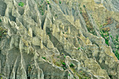 Erosion landscapes near Atri, Calanche di Atri, Atri, Abruzzi, Italy