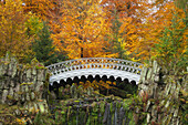 Teufelsbrücke, Bergpark Wilhelmshöhe, Kassel, Hessen, Deutschland