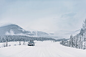 Icefields Parkway, Banff National Park, Jasper Nationalpark, Alberta, Kanada, Nordamerika