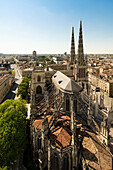 Blick auf den Chor der Kathedrale (Cathédrale Saint-André), Bordeaux, Gironde, Nouvelle-Aquitaine, Frankreich, Europa