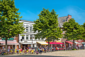 Marktplatz, Altstadt, Plön, Holsteinische Schweiz, Ostsee, Schleswig-Holstein, Deutschland