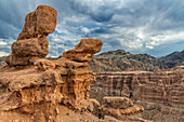 Sharyn Canyon National Park and the Valley of Castles, Tien Shan Mountains, Kazakhstan, Central Asia, Asia