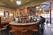 Art Nouveau Cafe de l'Opera, La Rambla (Les Ramblas), Barcelona, Catalonia, Spain, Europe