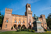 The Rocca Pallavicino in Busseto, Emilia-Romagna, Italy, Europe