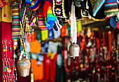 Tibetan souvenir shop in Chomrong,Annapurna region,Nepal, Asia