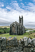 Alte Kirche von Dunlewey, Co, Donegal, Irland