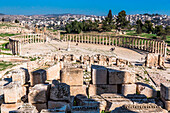 Ancient Jerash, Ruinen der griechisch-römischen Stadt Gera in Jordanien