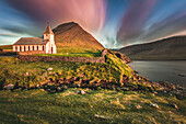 Vidareidi Church, Faroe Islands, Denmark