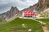 Reifen Hütte, Naturpark Schlern-Rosengarten, Dolomiten, Trentino-Südtirol, Italien