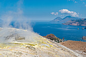 Vulkan, Messina Bezirk, Sizilien, Italien, Europa