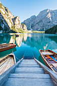 Lake Braies, Braies - Bolzano province , Trentino Alto Adige Italy