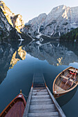 Lake Braies, Braies - Bolzano province , Trentino Alto Adige Italy