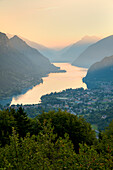 Landschaft von Idro See, Provinz Brescia in Italien, Lombardei Bezirk, Europa