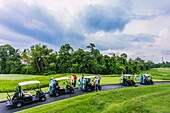 Golfwagen, Bali, Indonesien
