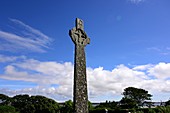 Hochkreuz auf der Insel Iona, Südteil der Insel Mull, Schottland